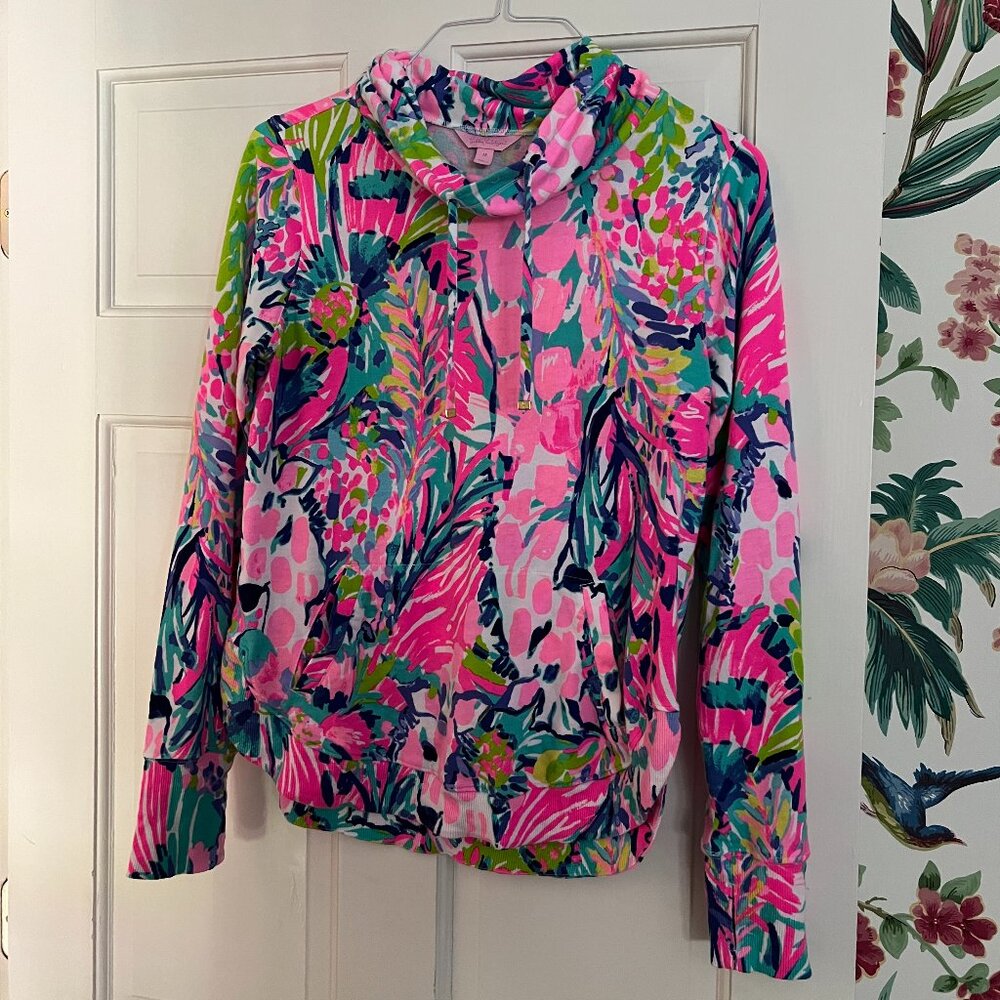 Lilly Pulitzer Popover Size M in Pink Multi